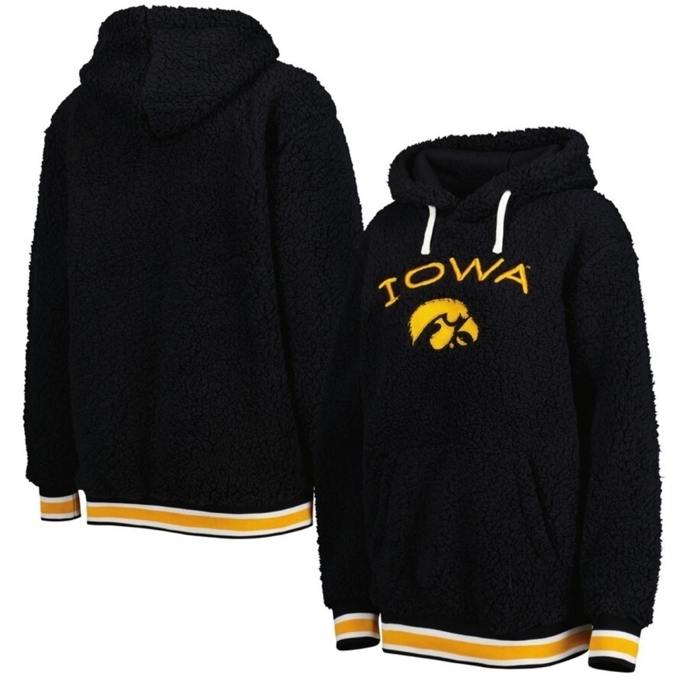 Iowa Hawkeyes Game Over Sherpa Pullover Hoodie - Picture 2 of 5